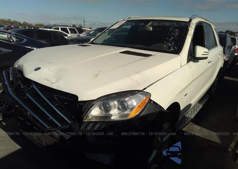 2012 Mercedes-Benz Ml 350 из США, поврежденный, VIN 4JGDA5HB1CA064284
